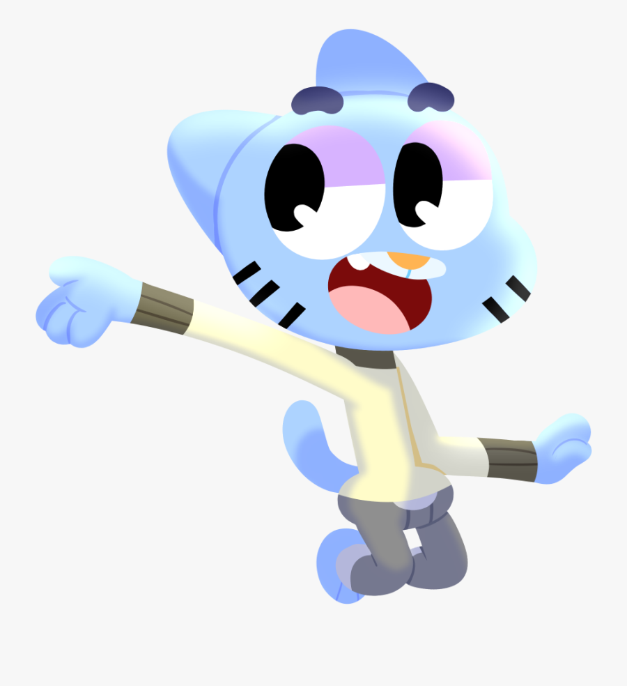 Transparent The Amazing World Of Gumball Png - Cartoon, Transparent Clipart