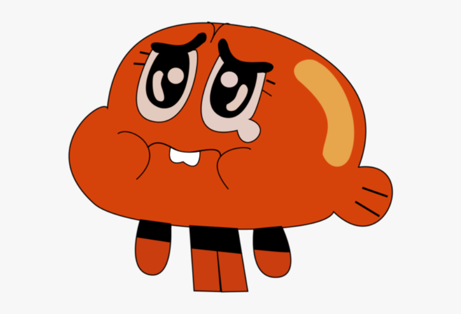 #gumball #gumballwatterson #cartoon #wattersons #anais - Sad Darwin The Amazing World Of Gumball, Transparent Clipart