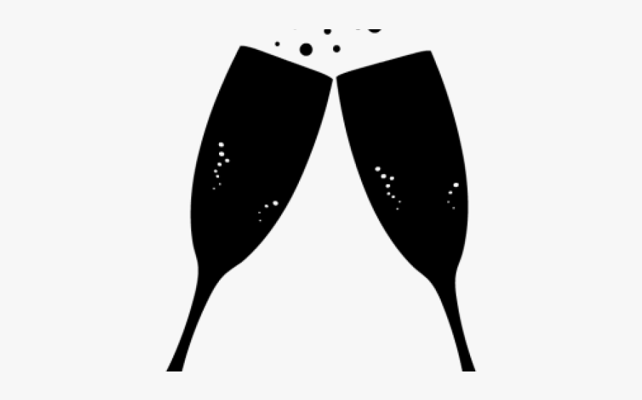 Champagne Glasses Clipart Png, Transparent Clipart