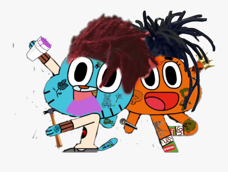 #gumball #rapper - The Amazing World Of Gumball, Transparent Clipart