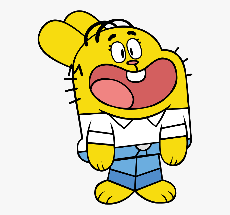 Richard Homer Simpson By Megarainbowdash2000 - Amazing World Of Gumball Richard, Transparent Clipart