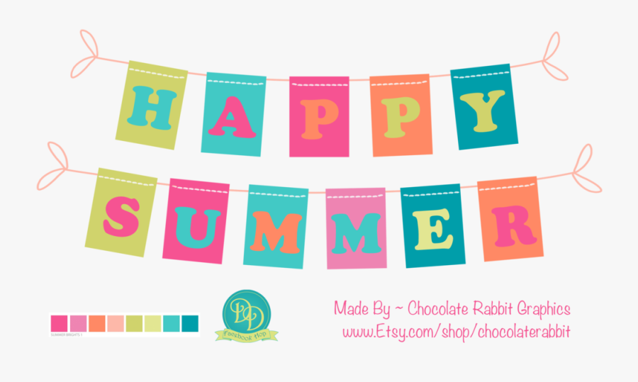 Happy Summer Png - Digitals, Transparent Clipart