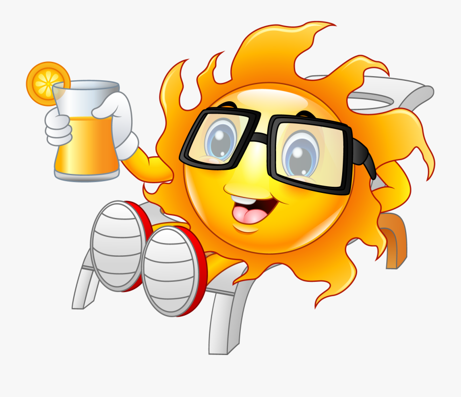 Funny Picture Of Sun, Transparent Clipart