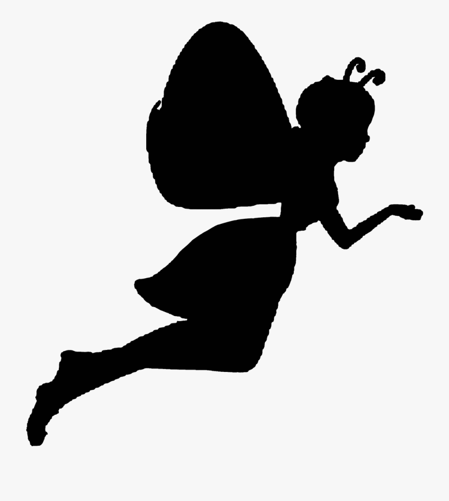 Horse Rearing Up Silhouette Clipart , Png Download - Tooth Fairy Silhouette, Transparent Clipart