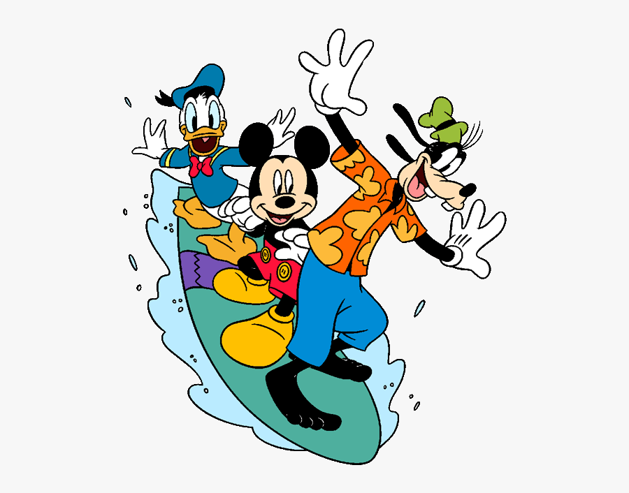 Disney Clipart Summer Disney Clipart Summer Disney - Mouse And Friends Coloring Pages, Transparent Clipart