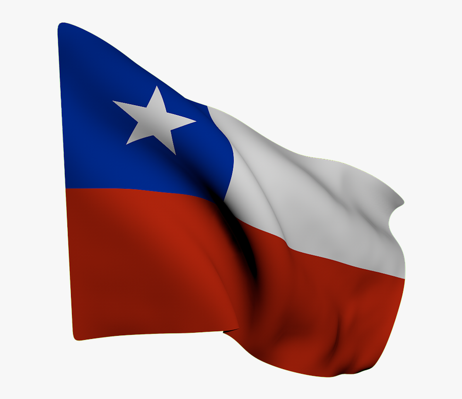 Chile Flag Png Transparent Images Clipart , Png Download - Bandera De Chile .png, Transparent Clipart