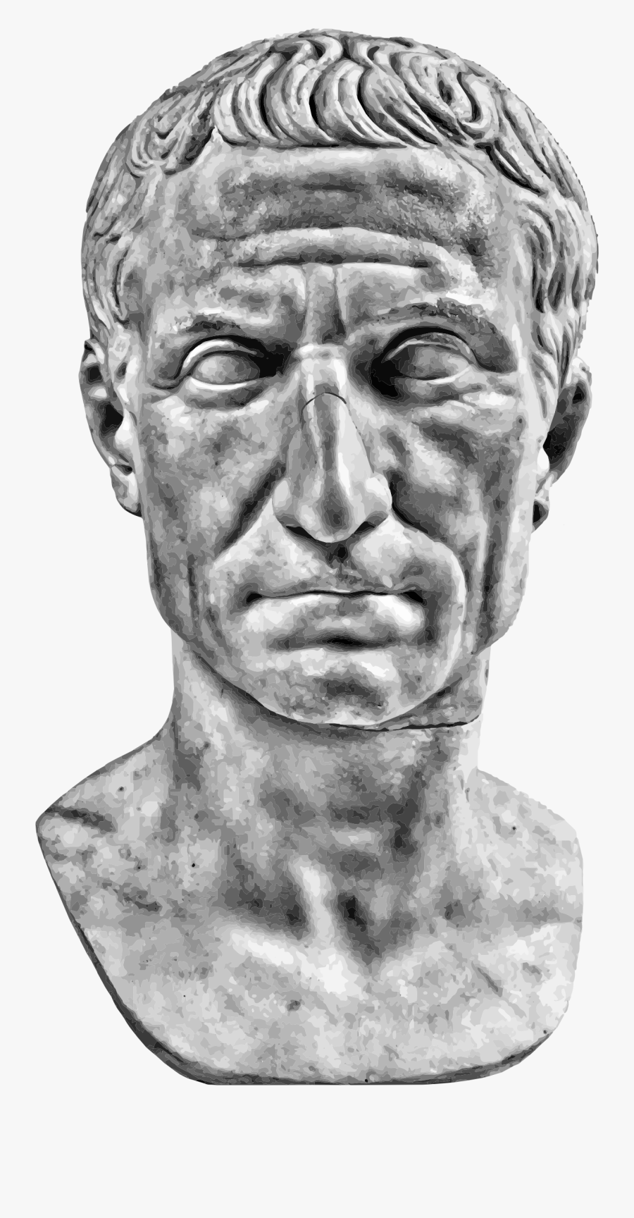 Julius Caesar Png - Caesar Bust Png, Transparent Clipart