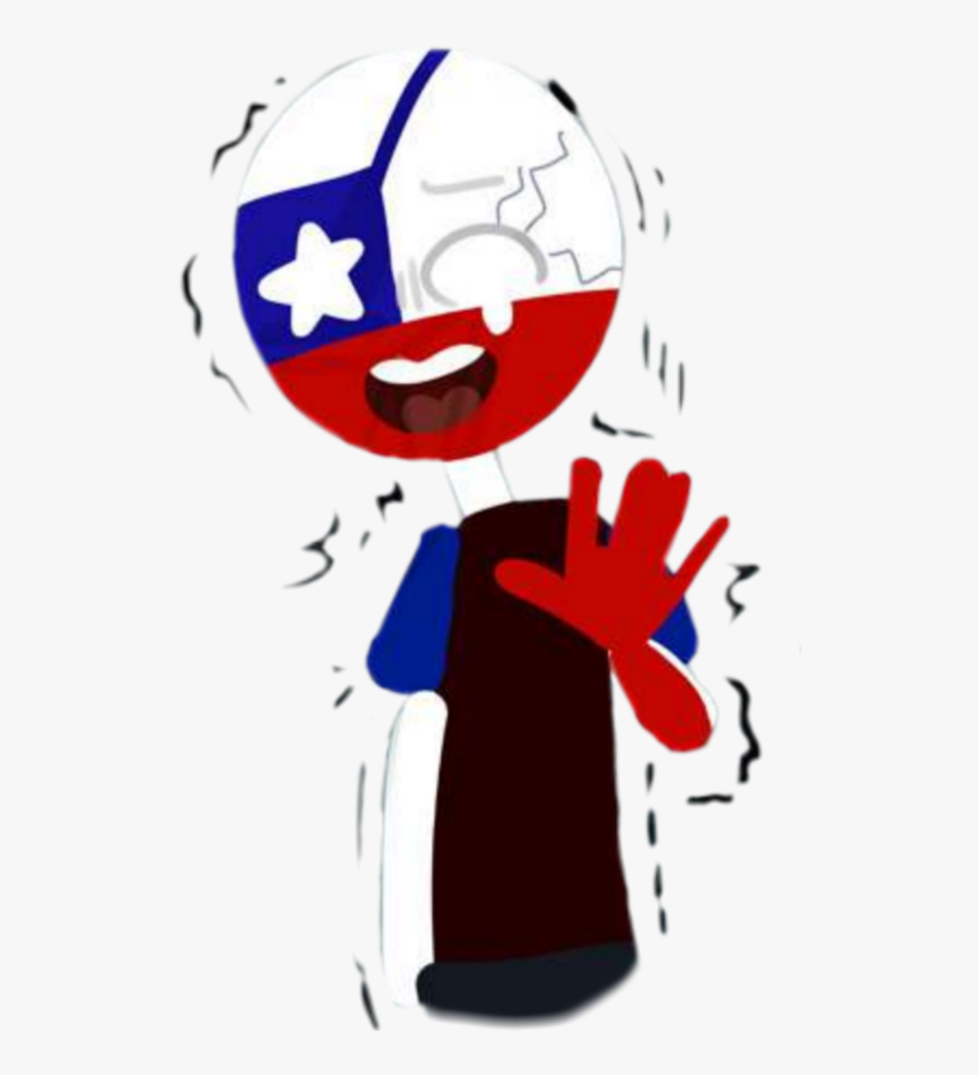 Sticker Countryhumans Chile Countryhumans Stiker Chile Free Transparent Clipart Clipartkey