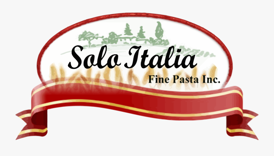 Solo Italia Fine Pasta - Background Banner Png Transparent, Transparent Clipart