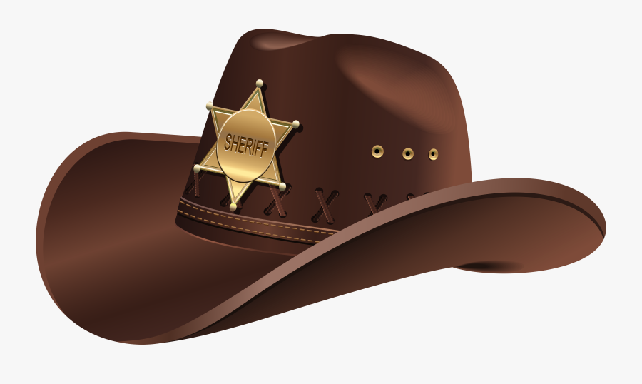 Sheriffs Hat Png Clip Art - Transparent Background Transparent Cowboy Hat, Transparent Clipart