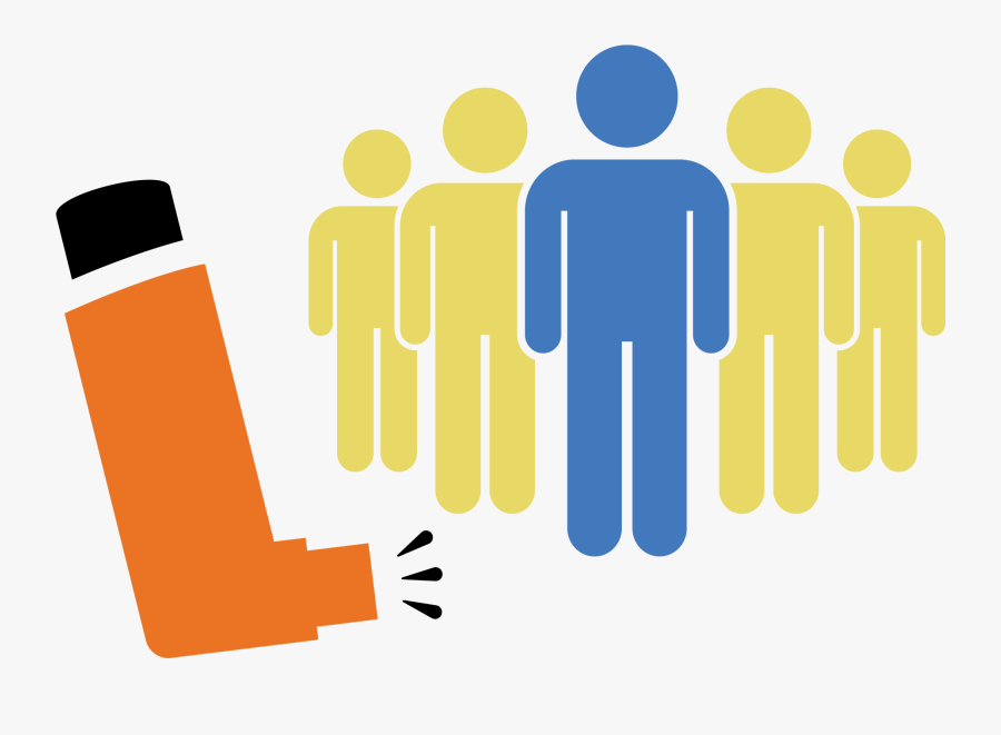 Asthma - People Pollution Icon, Transparent Clipart