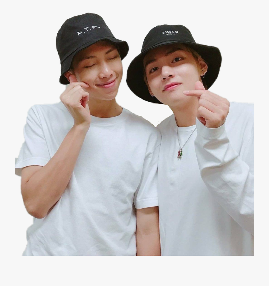 Hat Clipart Taehyung - Rm И V, Transparent Clipart