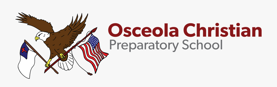 Osceola Christian Preparatory School Logo, Transparent Clipart