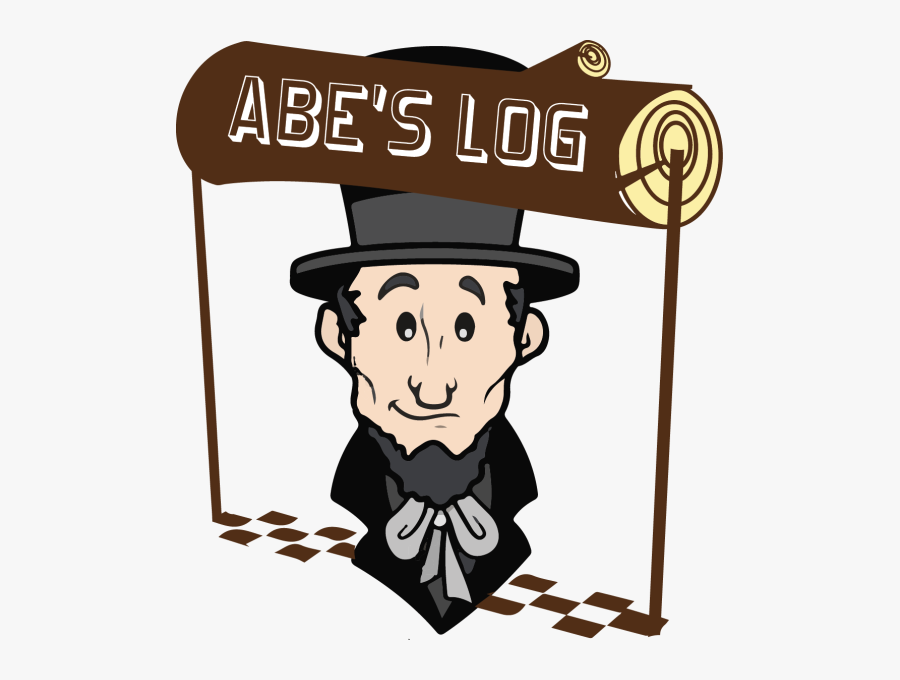 Follow Our Illinois Marathon Blog - Cartoon Image Of Abraham Lincoln, Transparent Clipart