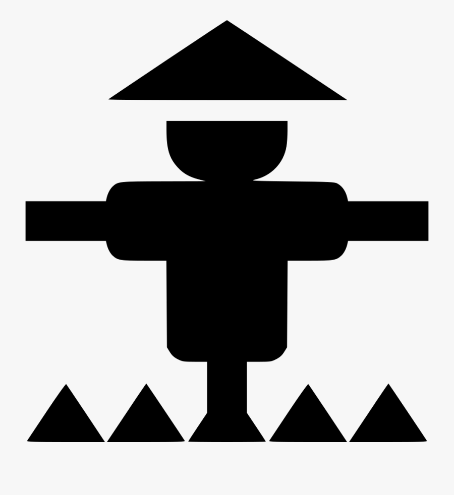 Scarecrow - Icon, Transparent Clipart