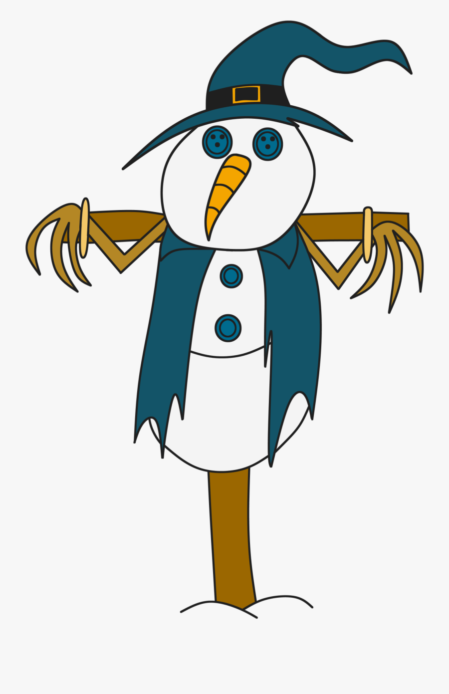 Scaresnow - Cartoon, Transparent Clipart