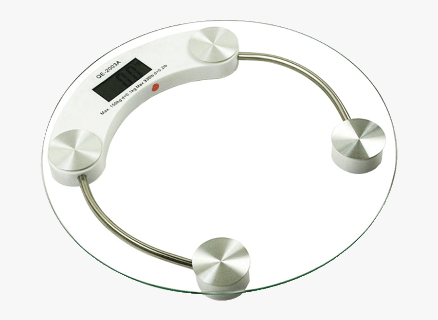Volcker Weighing Electronic Scales Human Scale Household - Circle, Transparent Clipart