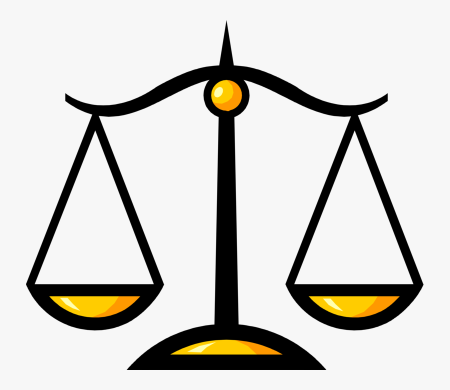 Balance Scale Measures Weight Image Illustration Of - Morals Vs Laws, Transparent Clipart