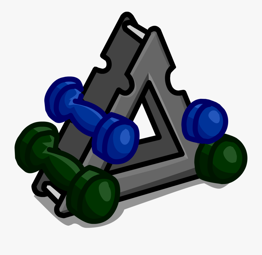 Hand Weights Sprite - Weight Training, Transparent Clipart