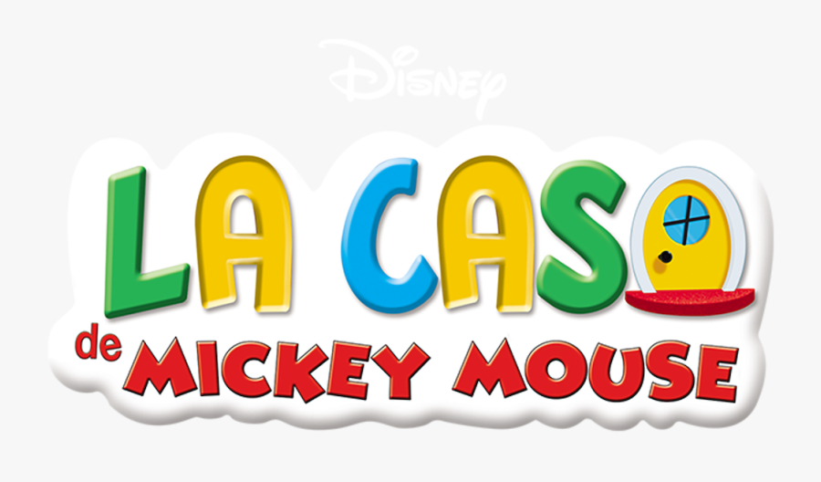 La Casa De Mickey Logo Png, Transparent Clipart