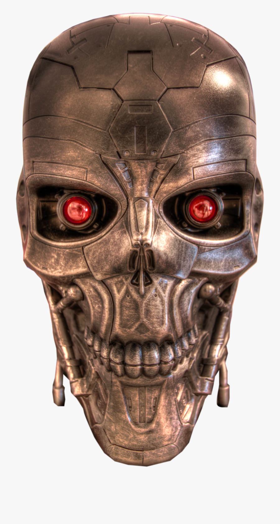 Terminator Png Head, Transparent Clipart