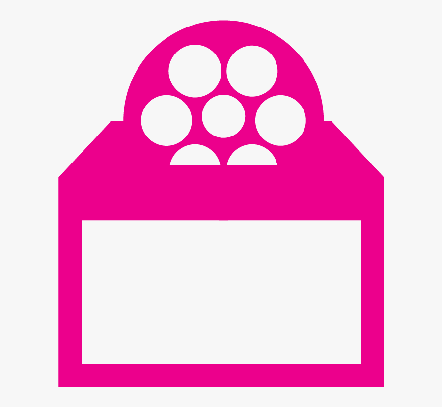 Pink Movie Icon Png, Transparent Clipart