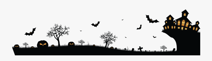 Clip Art Collection Of Free Transparent - Transparent Halloween Background, Transparent Clipart
