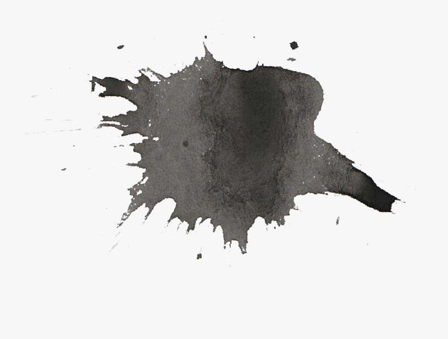 Clip Art Black Watercolor Background - Black Water Color Png, Transparent Clipart