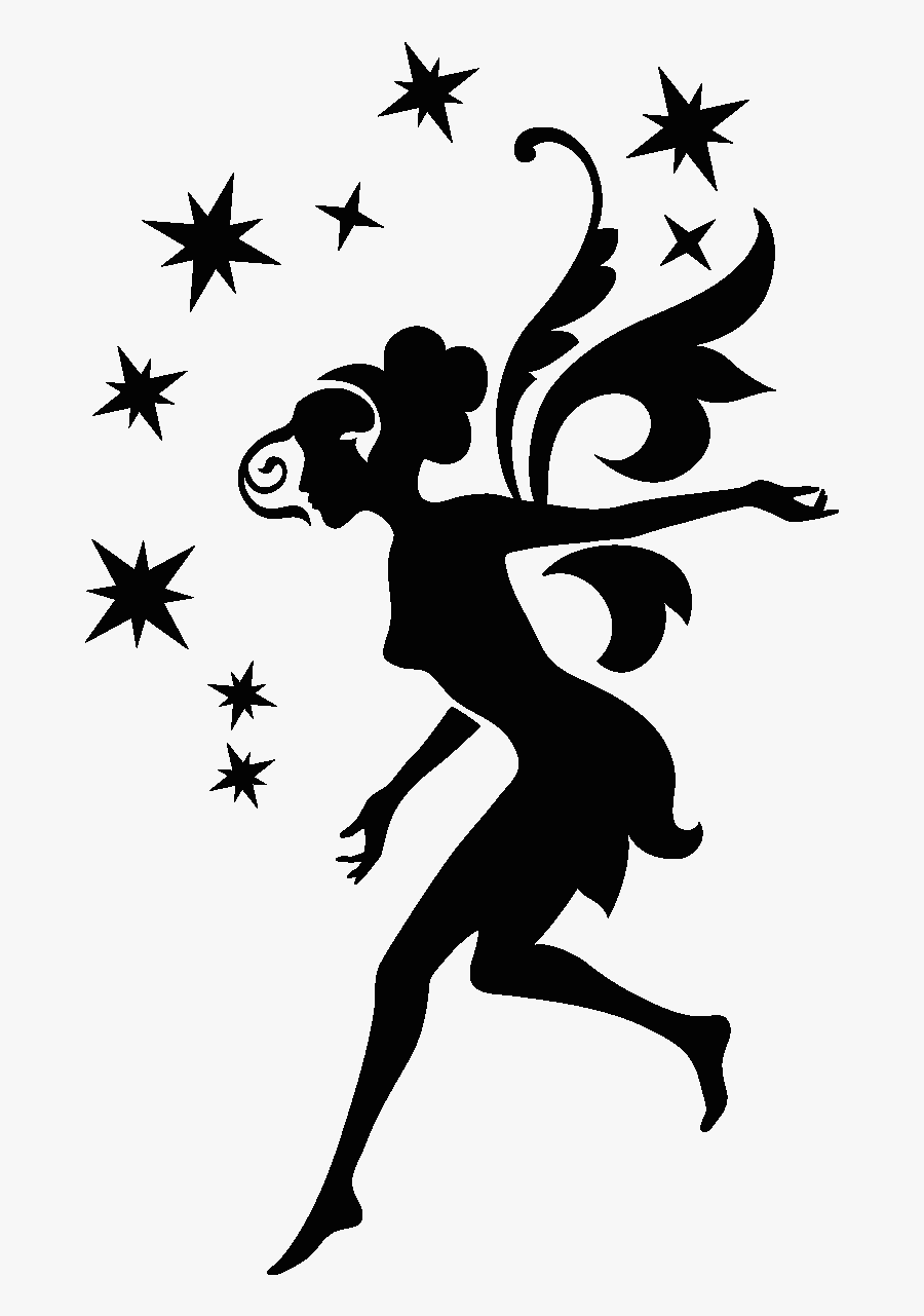 Painting On Wall Of Fairy , Png Download - Fairy Wall Painting Ideas, Transparent Clipart