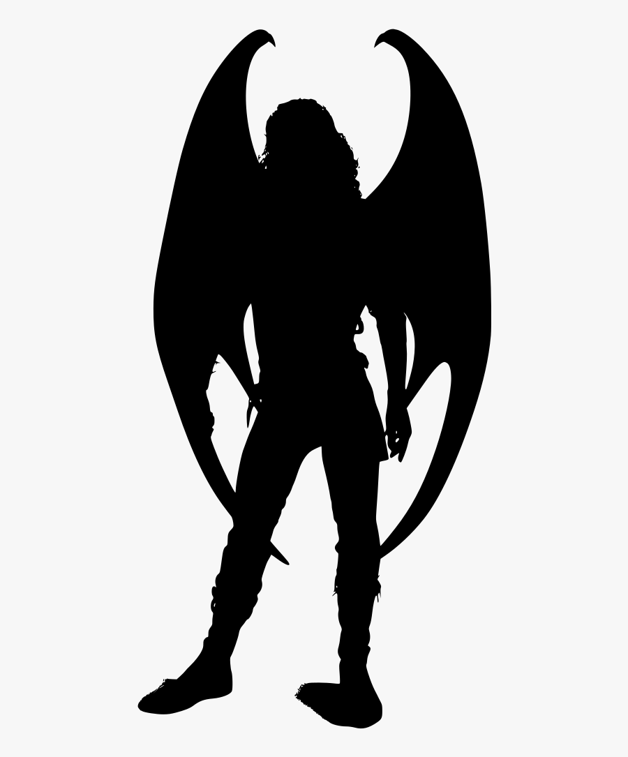 Silhouette Of A Evil Fairy Png Clipart , Png Download - Illustration, Transparent Clipart