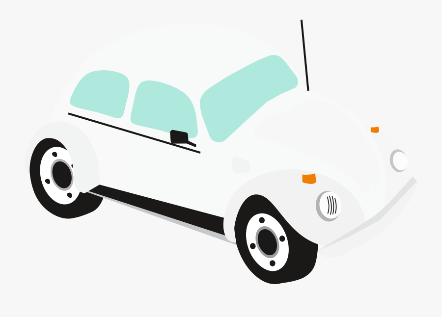 Clip Art Beetle Car Clipart - Volkswagen Beetle, Transparent Clipart