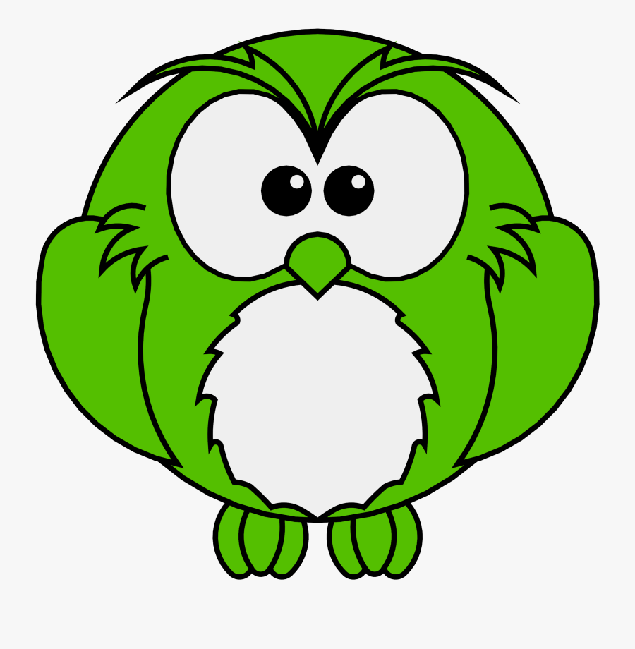 Green Owl Clipart Png - Green Owl Clip Art, Transparent Clipart