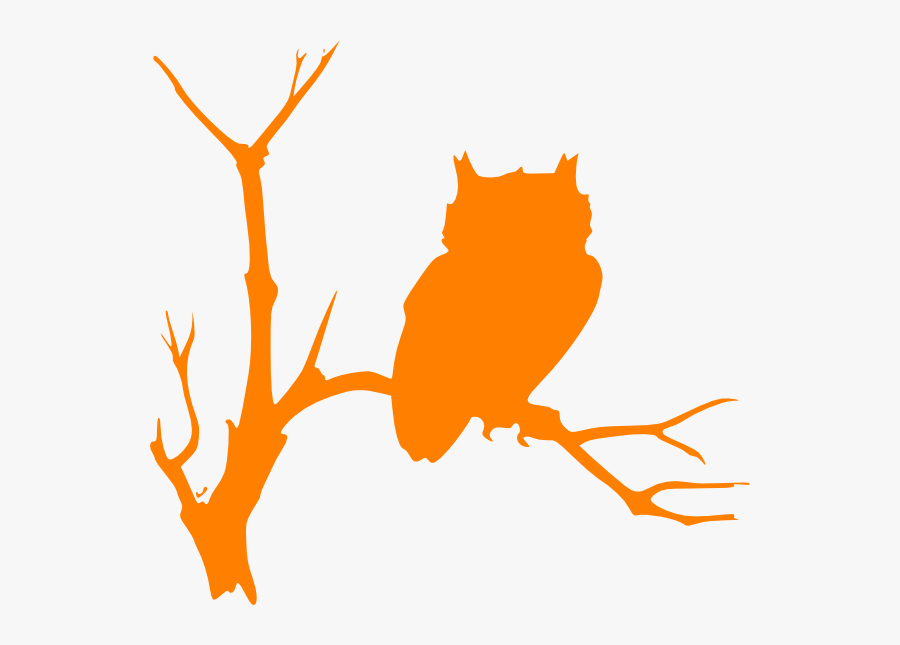 Orange - Owl - Clipart - Ad Maiorem Dei Gloriam, Transparent Clipart
