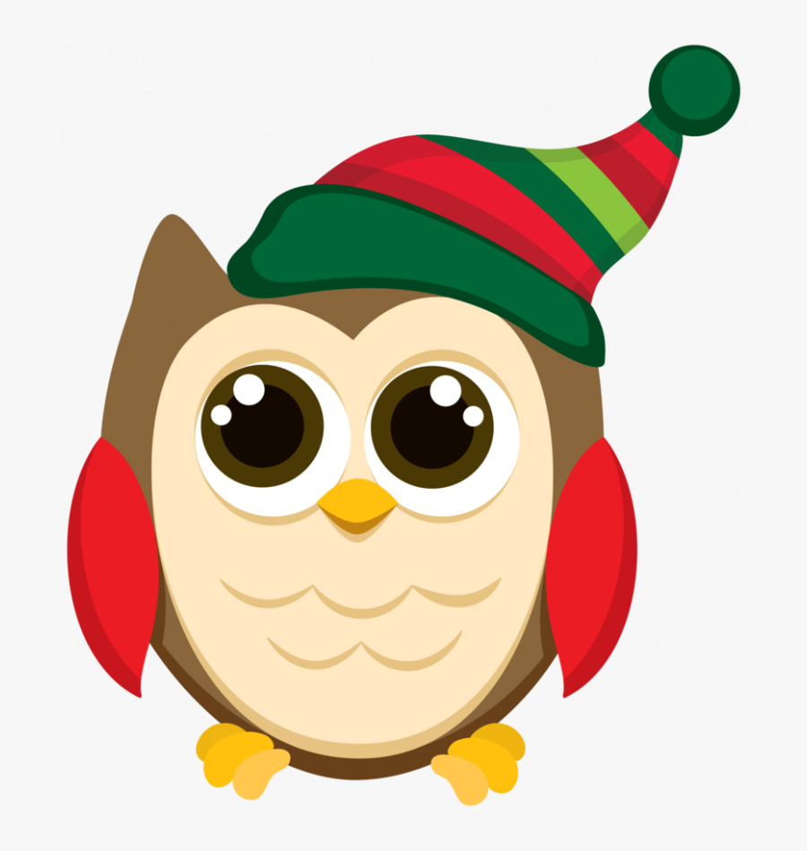 Christmas Owl Clipart Christmas Owl Clip Art Patterns - Christmas Owl Clipart, Transparent Clipart