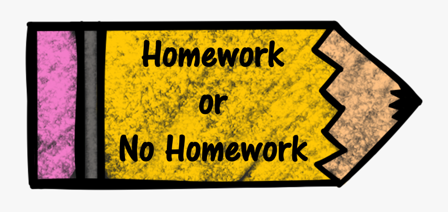 Homework Sign, Transparent Clipart