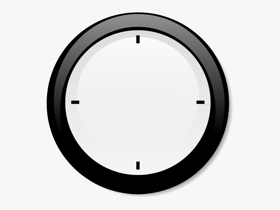 No Hands Modern Clock Clip Art At Clker - Clock Clip Art Modern, Transparent Clipart