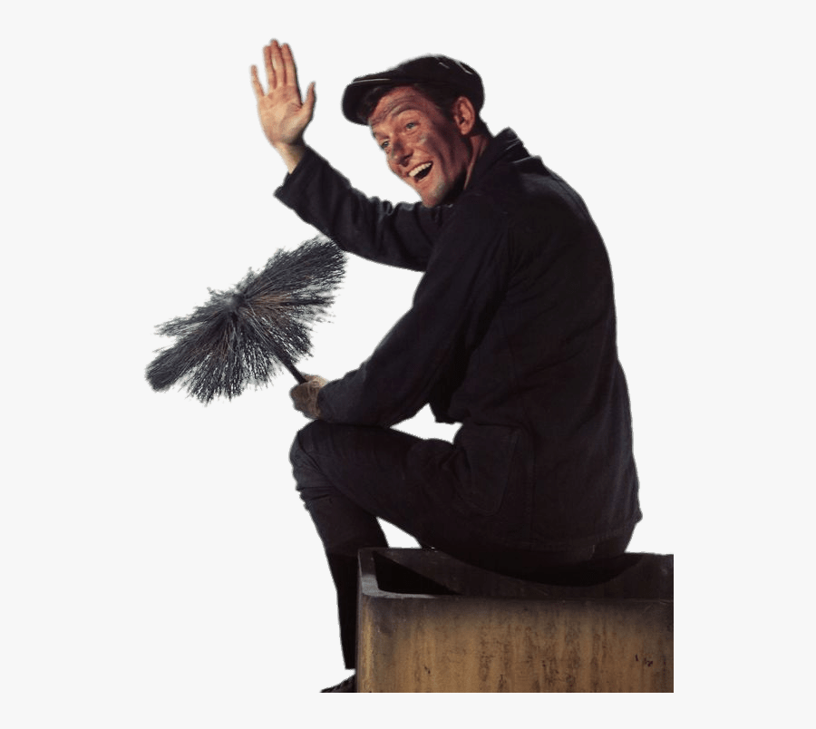 Mary Poppins Dick Van Dyke Chimney Sweep - Dick Van Dyke Chimney Sweep, Transparent Clipart