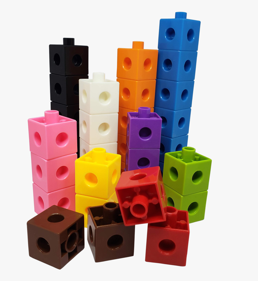 Download Hd Tcr20652 Connecting Cubes Set Image - Connecting Cubes, Transparent Clipart
