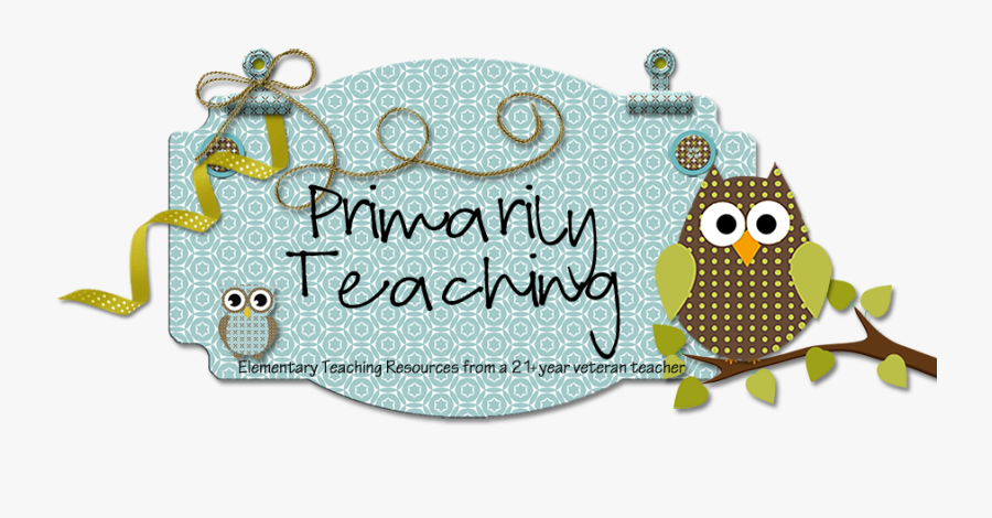 Primarily Teaching - Cartoon, Transparent Clipart