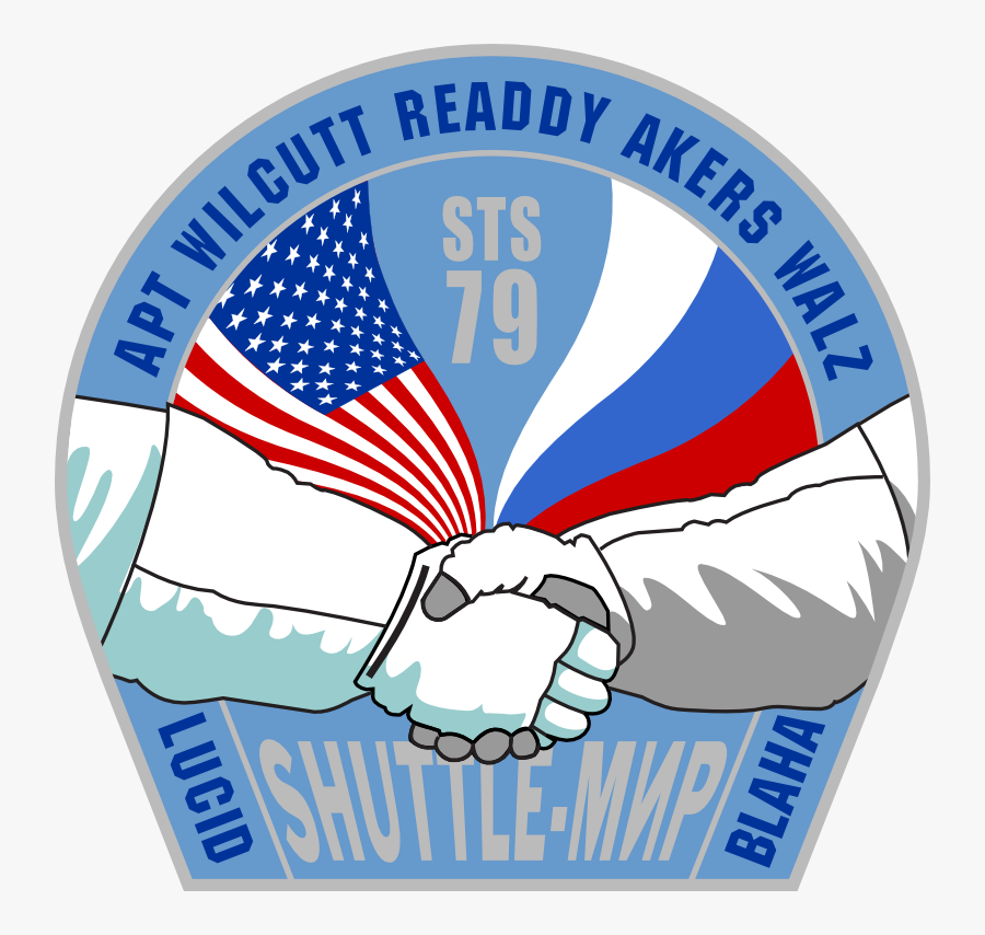 Nasa Sts-79 Patch - Sts 79, Transparent Clipart