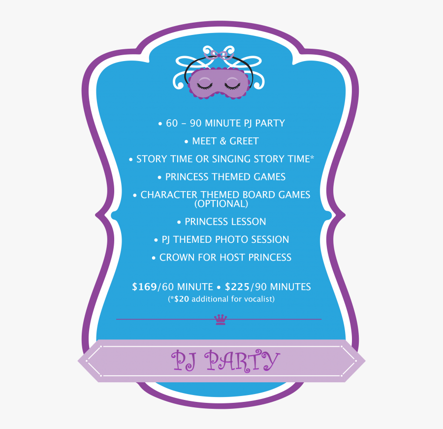 For Slumber Parties Movie Screenings Non Birthday, Transparent Clipart