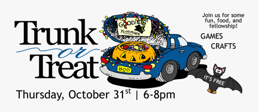 Trunk Or Treat 2018, Transparent Clipart