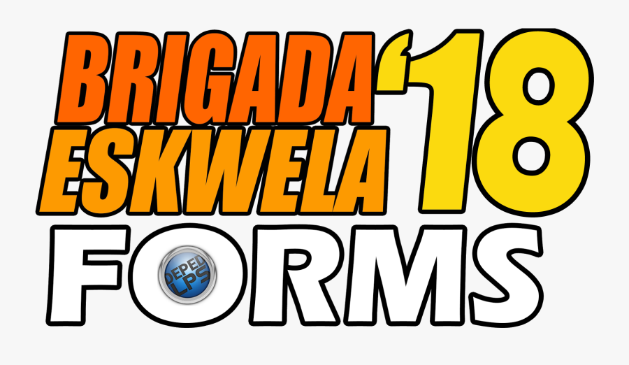 Brigada Eskwela 2018 Complete Downloadable School Forms - Deped Brigada Eskwela 2018, Transparent Clipart