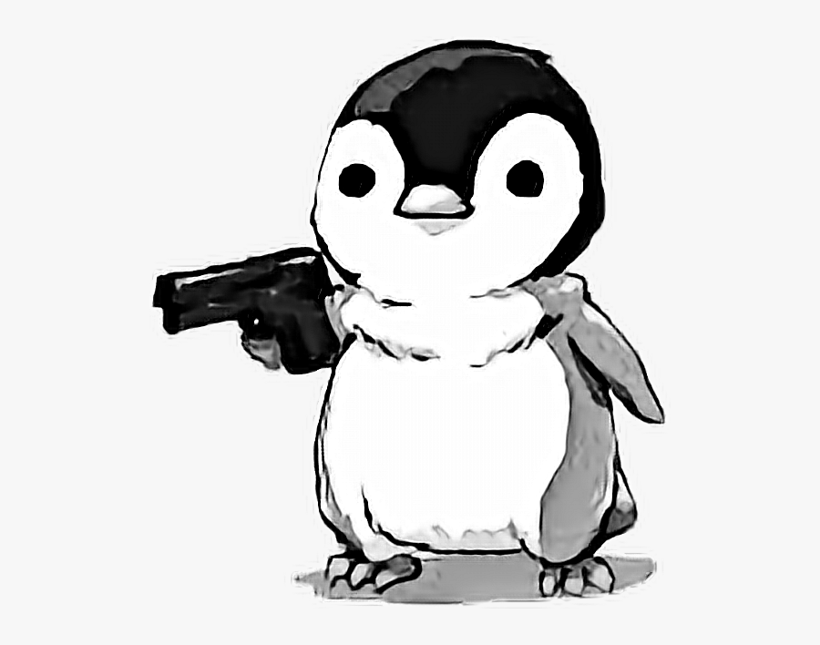 Penguin Pinguin Fofo Sticker - Pedo Penguin, Transparent Clipart