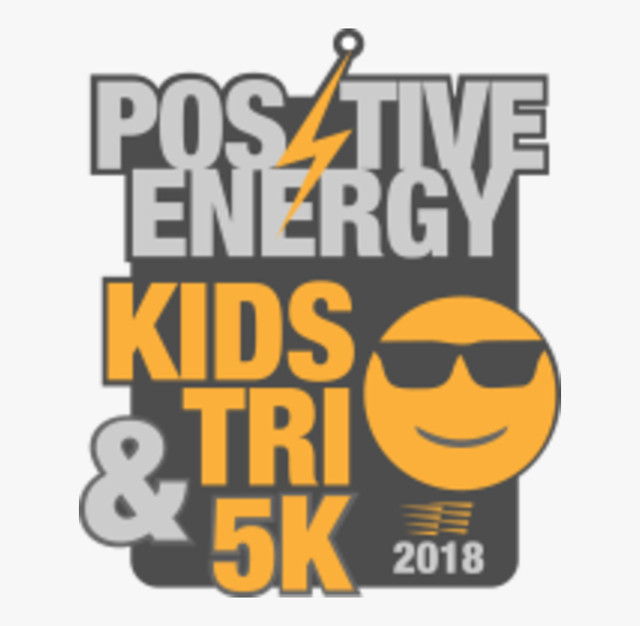 Positive Energy 5k And Kids Triathlon - Poster, Transparent Clipart