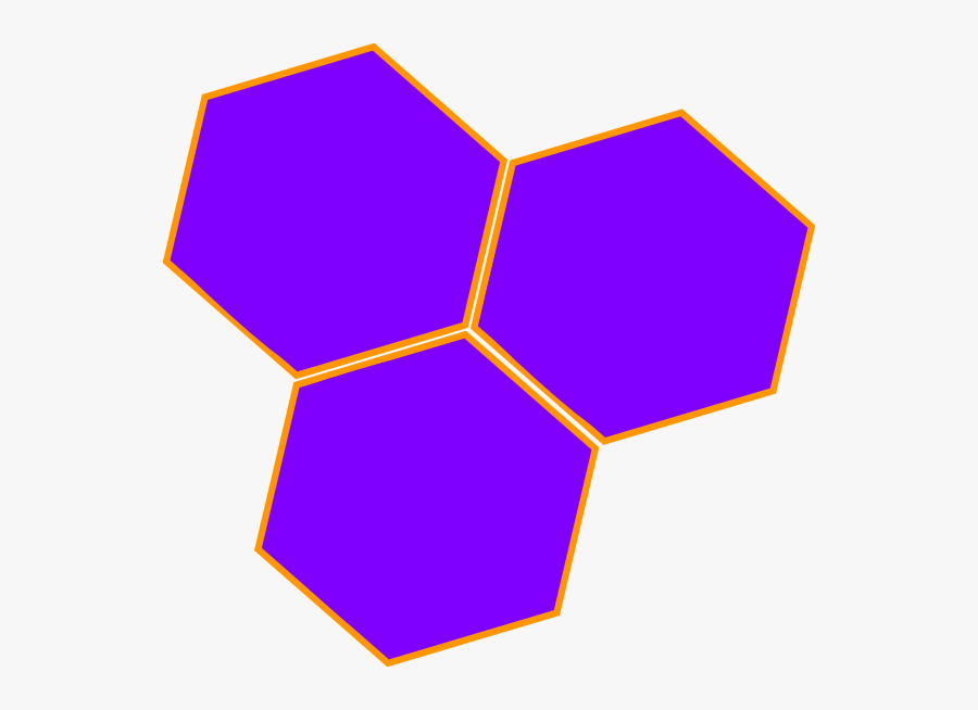 Purple Hive Hex Clip Art At Clker - Hex Clipart, Transparent Clipart