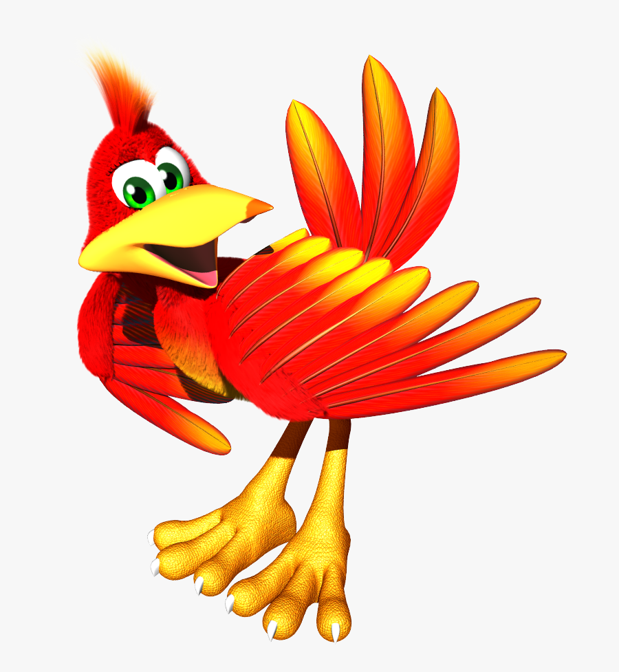Kazooietooie1 - Banjo Kazooie Bird, Transparent Clipart