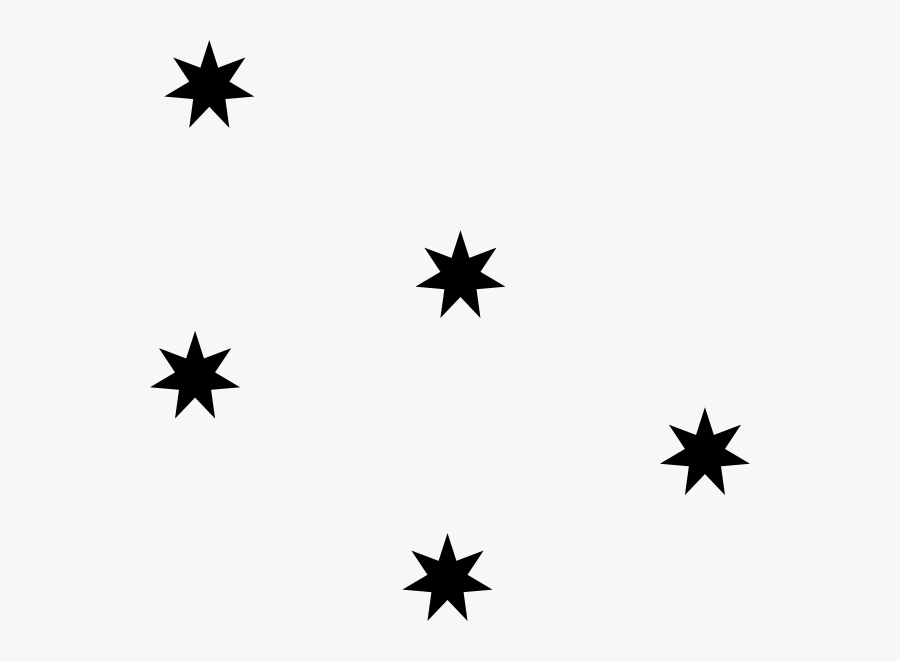 Constellation Clip Art - Southern Cross Support Services Logo, Transparent Clipart