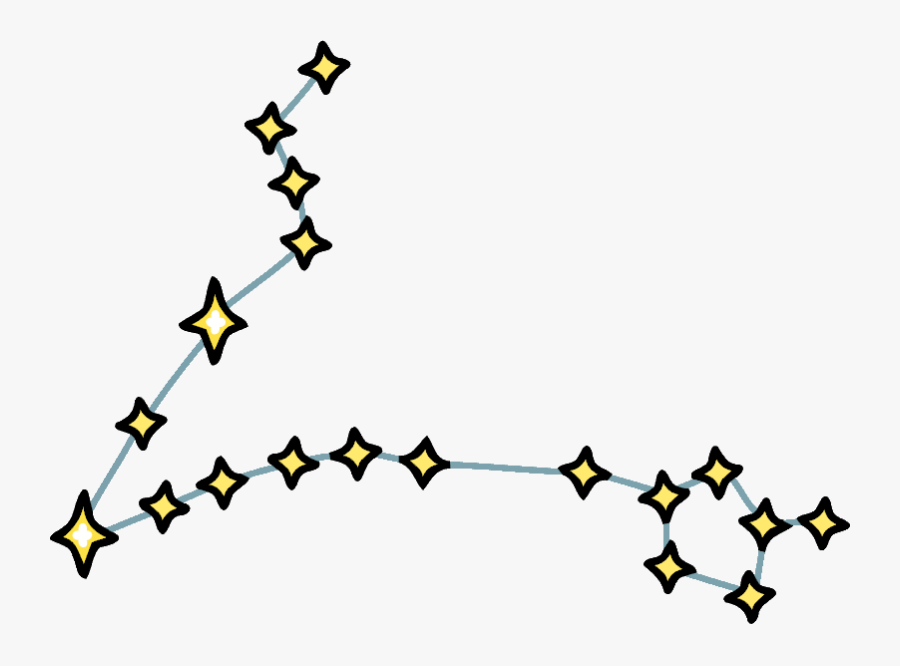 Constellation Transparent Pisces Star - Png Pisces, Transparent Clipart