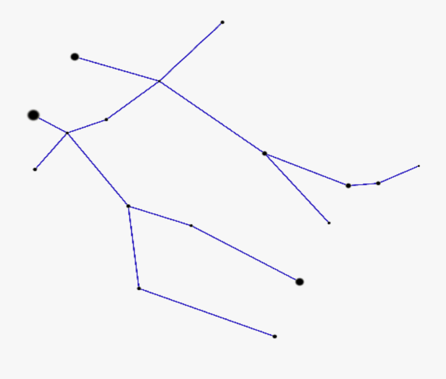 Clip Art Constellations Background - Gemini Constellation No Background, Transparent Clipart